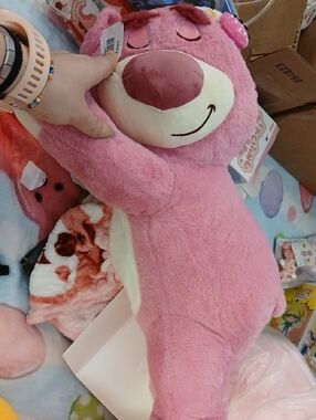 Pink Plush Bear Pillow Buddy
